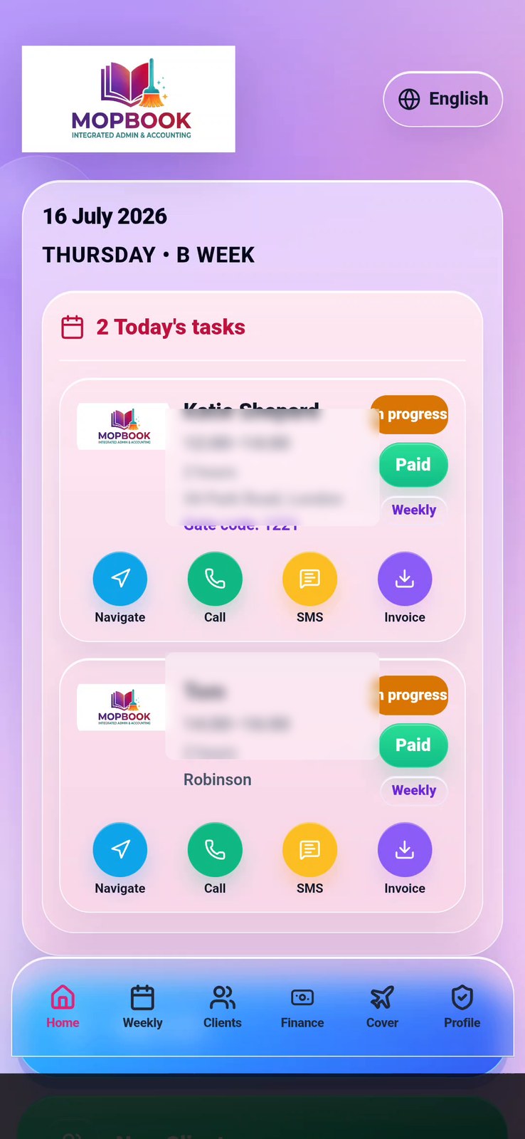 MopBook Today jobs screen